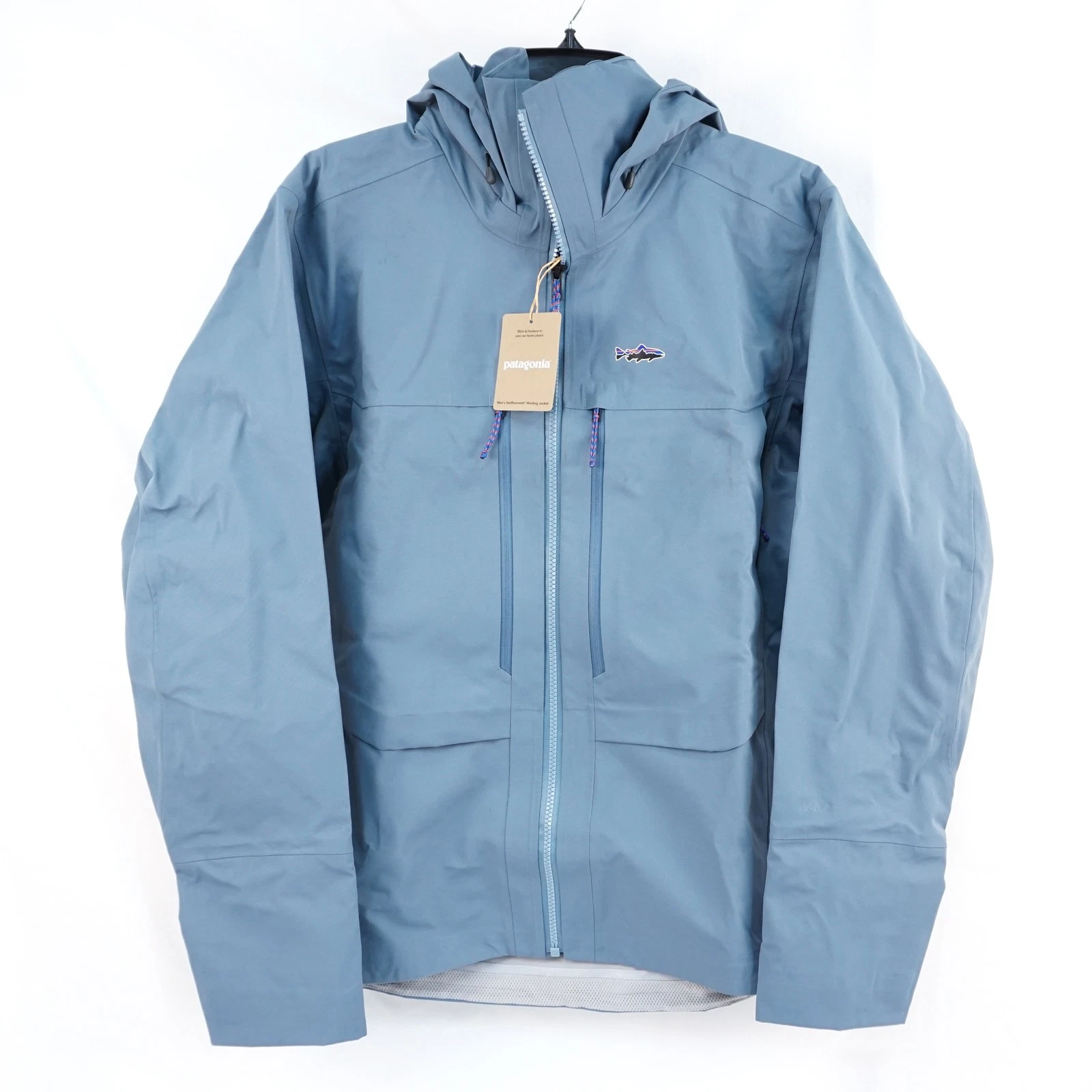 Patagonia Swiftcurrent Wading Technical Jacket In Utility Blue Men's Size S
Opens in a new window or