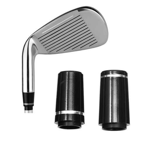 Cubierta de goma antideslizante para palos de golf 2 piezas mangas de eje virola de hierro - Imagen 10 de 11