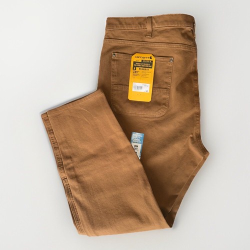 Carhartt Rugged Flex Relaxed Fit Twill Double Front Work Pant Sz 20W BN4296W New