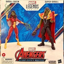 Marvel Legends 6    Action Figures SUPER SKRULL & QUEEN SET of 2 NEW & Sealed Box.