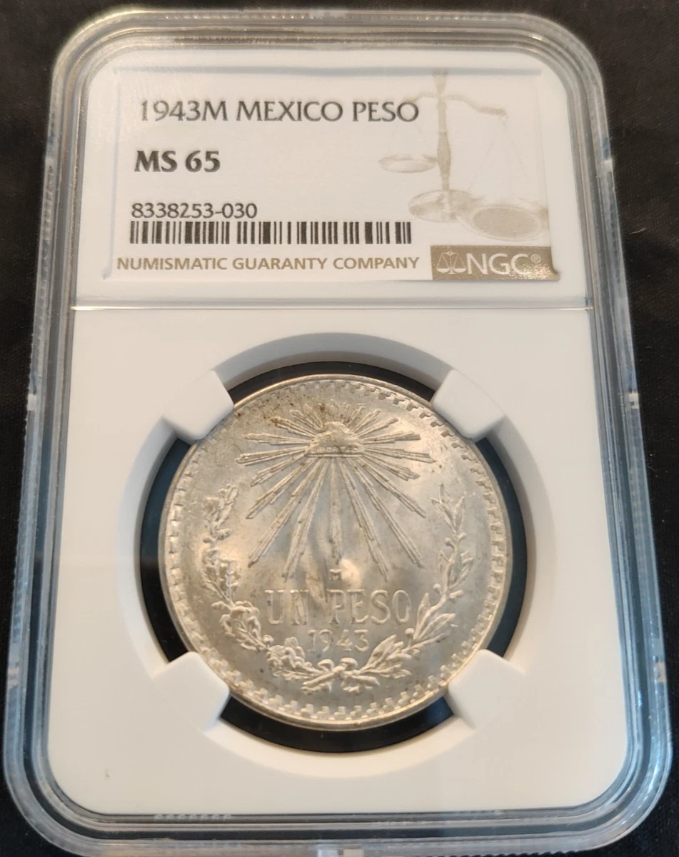 1 Peso 1943 Year Silver Mexican Coins (1905-Now) for sale | eBay