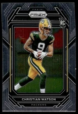 2022 Panini Prizm Christian Watson RC Green Bay Packers #314