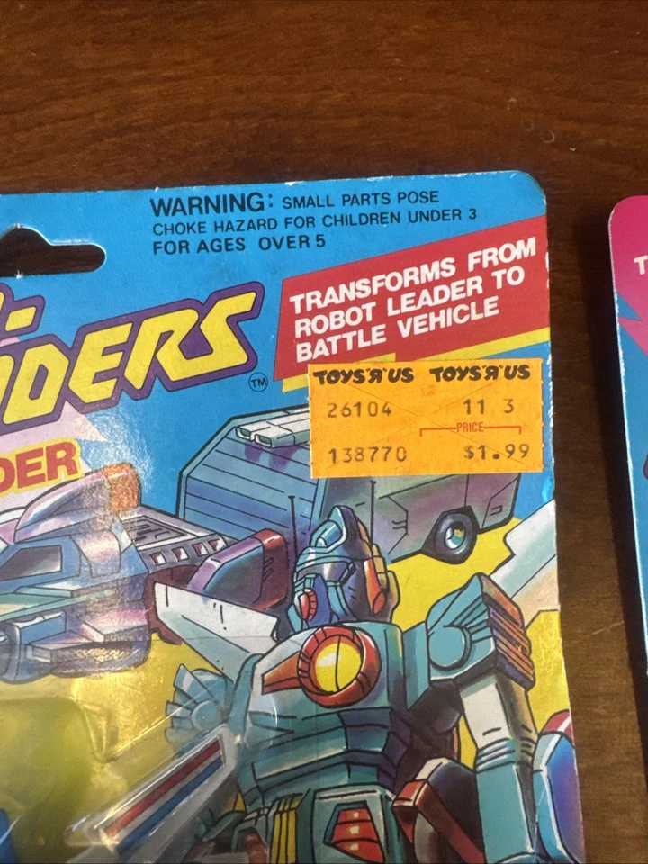 1992 Robo Leaders Commander figure DSI Buddy L MOC robot transformers Robo Tron - Image 4 of 4