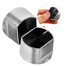 2 Pcs Zinc Alloy Gas Stove Knobs Replacement Burner Control Cooking Knobs