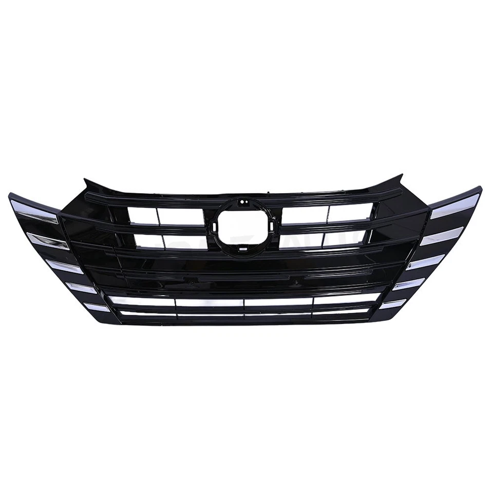 Front Upper Grille With Upper Shield for Nissan Versa SR SV Sedan 1.6L 2023-2025 Foto 3 de 4