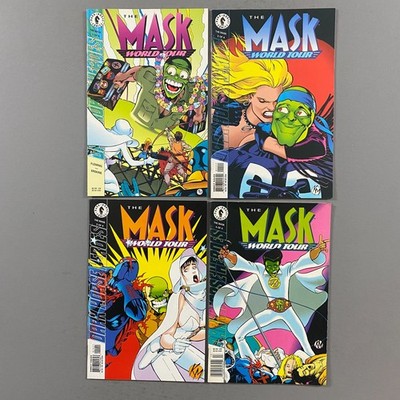 THE MASK WORLD TOUR 1-4 1 2 3 4 COMPLETE SERIES (1995, DARK HORSE)