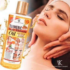 Turmeric Massage Oil Anti-Aging Facial and Body Moisturizing Diffuser