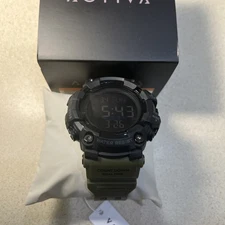 Activa X Invicta 56mm Digital Black/Army-Green Sport Watch ACW-1968-002. #D614