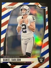 2024 Panini Prizm - Daniel Carlson #153 Red White & Blue Prizm