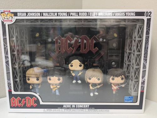 Funko Pop! Deluxe Moment #02 AC/DC in Concert Walmart Exclusive