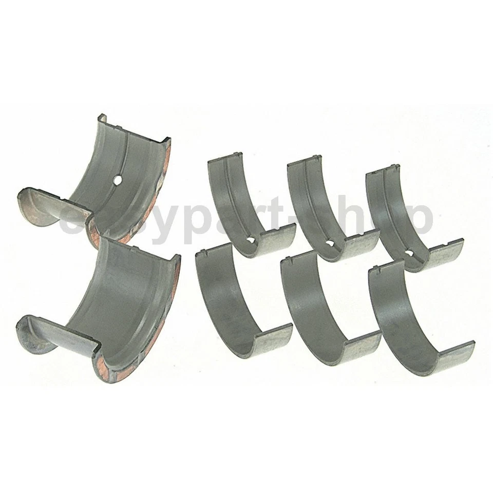 Conjunto de rolamento principal do virabrequim do motor selado compatível com 2000 2001 2002 Chevrolet Astro - Imagem 2 de 2