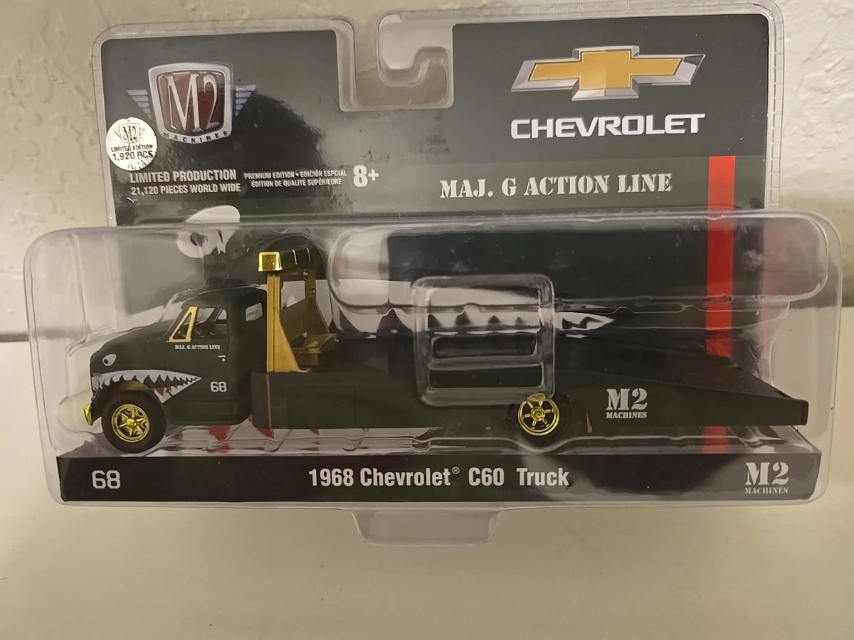 M2 Machines 1968 Chevrolet C60 Truck MAJ G Action Line 1:64 Chase
