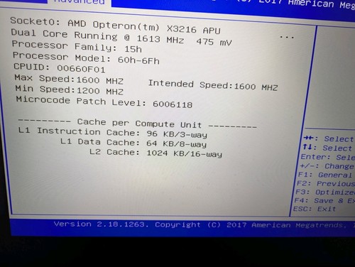 HP Proliant MicroServer GEN 10 AMD Opteron X3216 Dualcore 1.6GHZ CPU - 8GB RAM - Picture 7 of 10