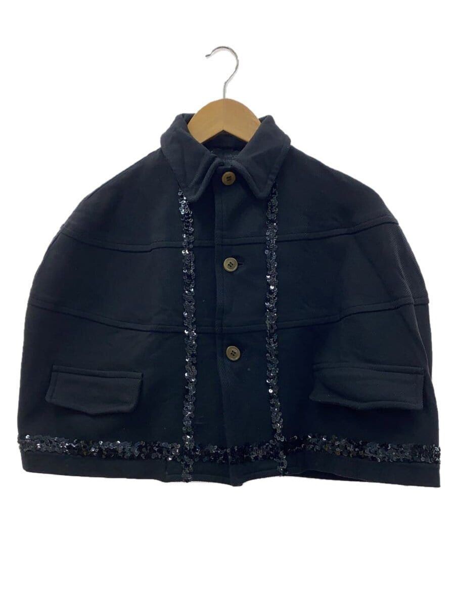 COMME des GARCONS altra giacca M poliestere nero RR J016 usata