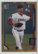 2015 Bowman Chrome Prospects Gold Refractor 14/50 Tyler DeLoach #BCP46 2f9