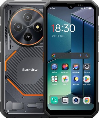 Blackview FORT 2 Rugged Handy Phone 8GB+256GB 6.56'' Android 15 Smartphone BY DHL