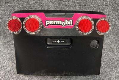 Permobil F3 M3 CORPUS Wheelchair Rear Shroud Cover Reflectors PINK 324083-F #158