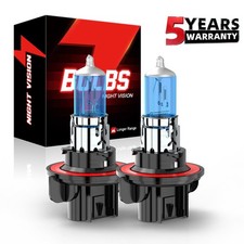 H13 9008 Headlight Bulb High Low Beam Cool White 6000k Halogen Lamp Replacement