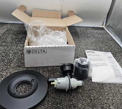 #ad #ad Delta Woodhurst T14032 BL Pressure Balanced Valve Trim Only Matte Black $64.99