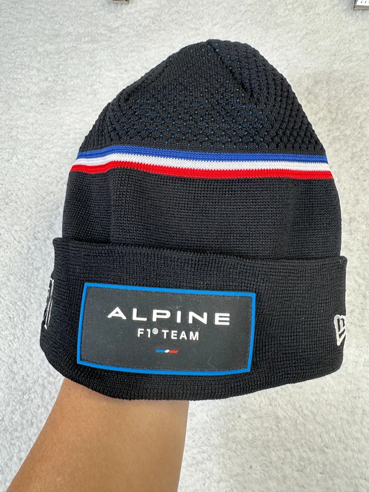 New No Tags - New Era Alpine F1 team- Esteban Ocon Winter Hat - Image 3 of 4