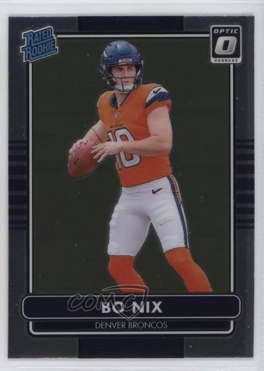2024 Panini Donruss Optic 2014 Retro Series Bo Nix #6 Rookie RC