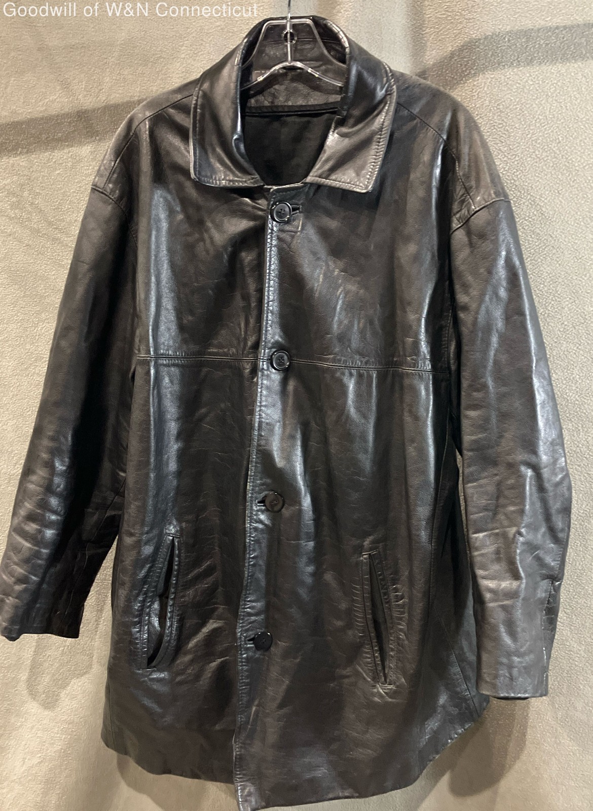 Jacket Men Regular Black Basic Jacket - image 4