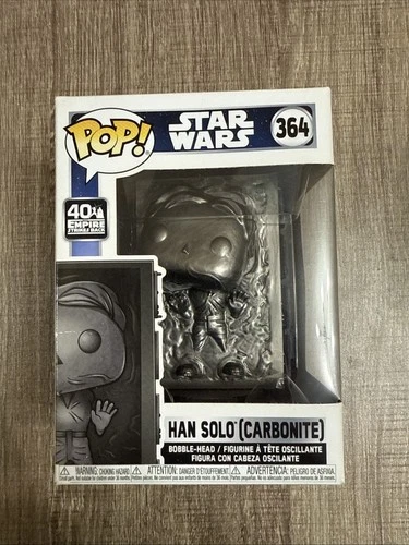 Funko Pop! Vinyl: Star Wars Han Solo (Carbonite) #364 40th Empire Strikes