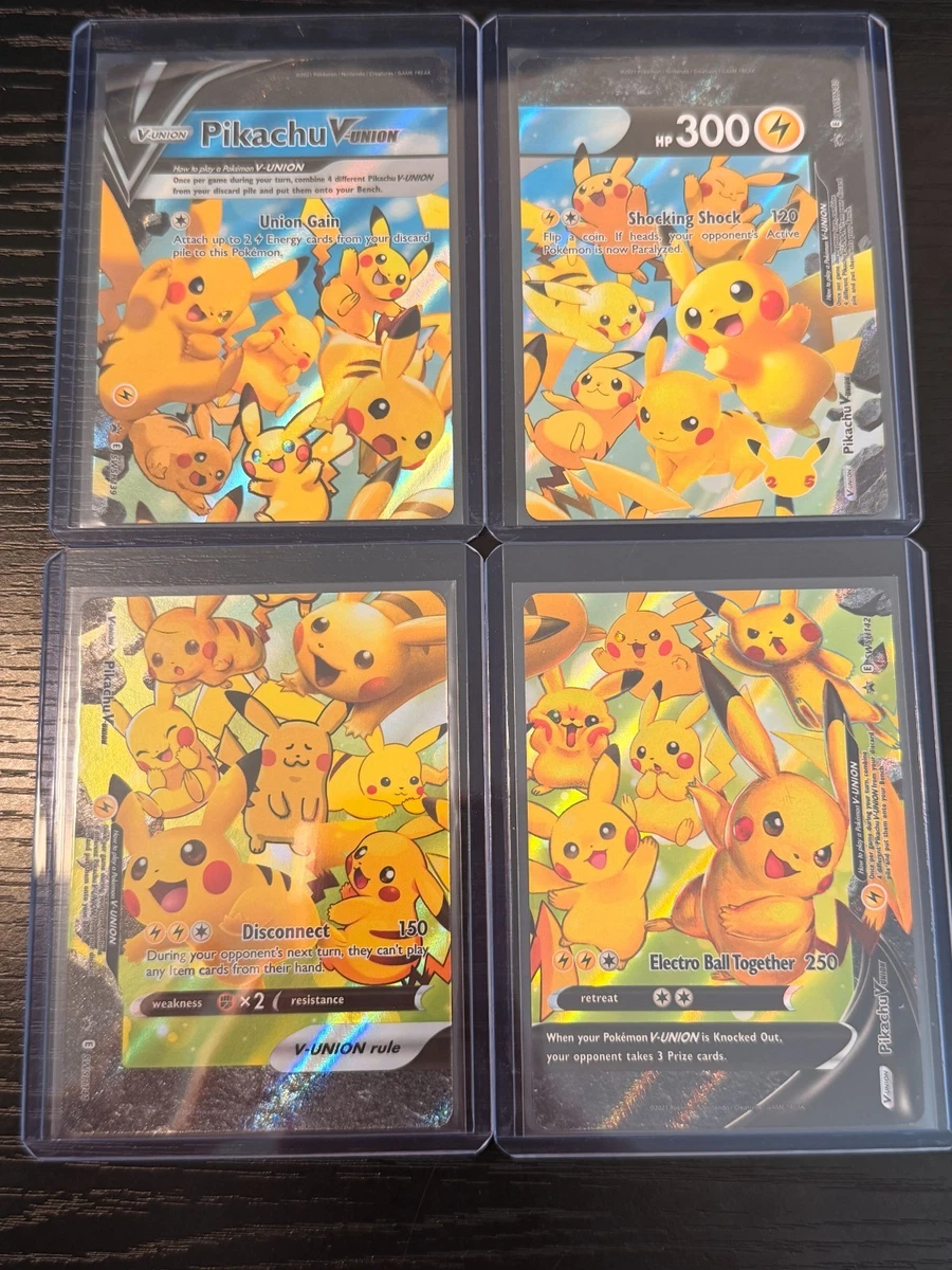 Pikachu V-Union Pokémon TCG Cards for sale | eBay
