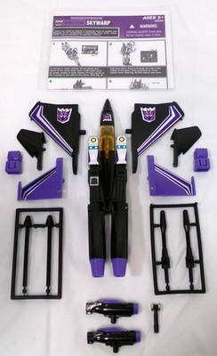 2002 TRU Exclusive G1 Transformers Reissue Skywarp Commemorative Complete Jet