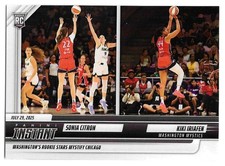 Sonia Citron, Kiki Iriafen ROOKIE 2025 Panini Instant #185 SP /239 Mystics