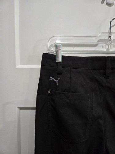 Puma golf pants black Youth Large - Picture 3 of 4