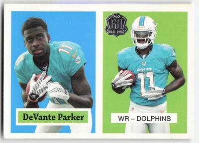 2015 Topps #T60-DP DeVante Parker 60th Anniversary