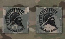 DAESH WHACKER GREEN BERETS US ADVISERS in MOSUL burdock 2" 2-TAB: King Leonidas