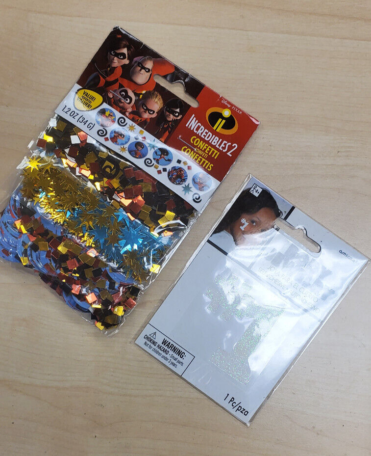 Party Confetti & Self Adhesive Body Jewelry 1 Package eBay