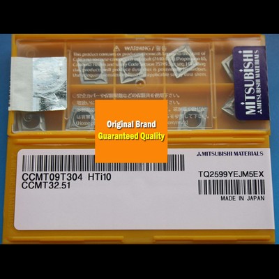 10PCS in BOX     CCMT09T304 HTI10 CCMT32.51 Carbide Insert New #T6