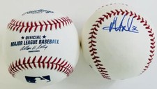 MATT ADAMS SIGNED OMLB BASEBALL ST LOUIS CARDINALS NATIONALS AUTOGRAPH COA J44