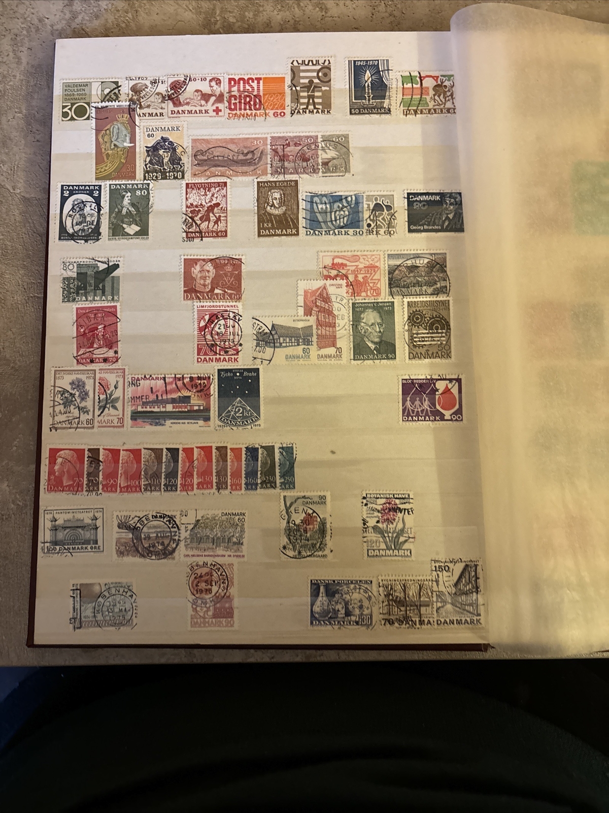14 Page Stockbook Of Used Worldwide Stamps eBay