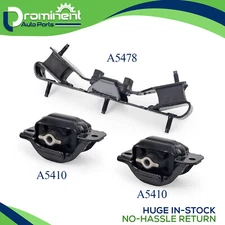 3 Engine Motor Mounts for 2005-2008 Dodge Ram 2500 3500 4000 5.9L l6 A5410 A5478