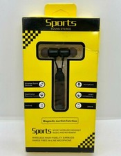 Sports Sound Stereo Wireless Headset with Microphone FREE SHIPPING b