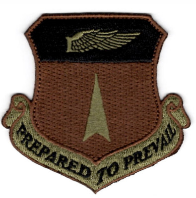 AIR FORCE B-52 36 WING BE PREPARED TO PREVAIL OCP EMBROIDERED JACKET PATCH