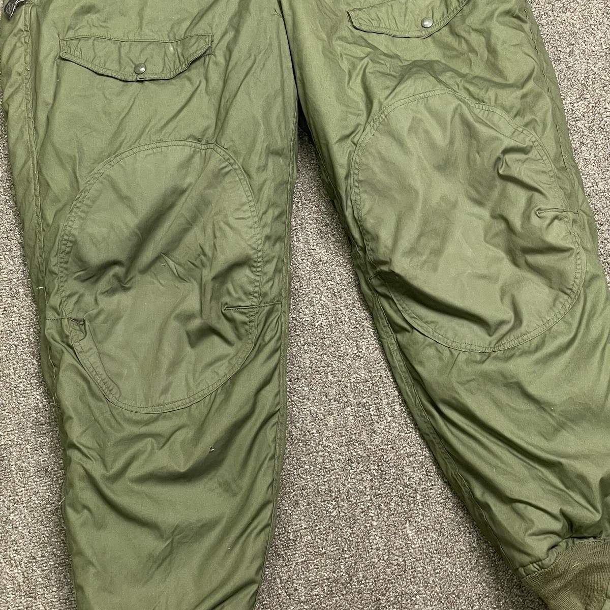 Vintage 70s F-1B Trousers Size 38 USAF Aircrew Heavy Zone