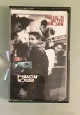 new kids on the block HANGIN' TOUGH hangin CASSETTE TAPE  large cover cracks