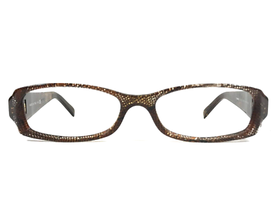 Chanel Petite Eyeglasses Frames 3173 c.1123 Clear Brown Lace 