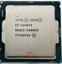 Intel Xeon E3-1240 v5 3.50GHz 8MB L3 Cache Socket LGA1151 CPU Processor SR2LD
