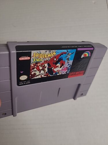 Spider-Man and The X-Men in Arcade's Revenge (Super Nintendo SNES) Complete CIB - Picture 18 of 23