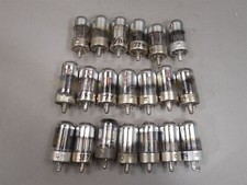 Mixed Lot of 20 Vintage Vacuum Tubes TV, Audio, Amplifier, Ham Radio