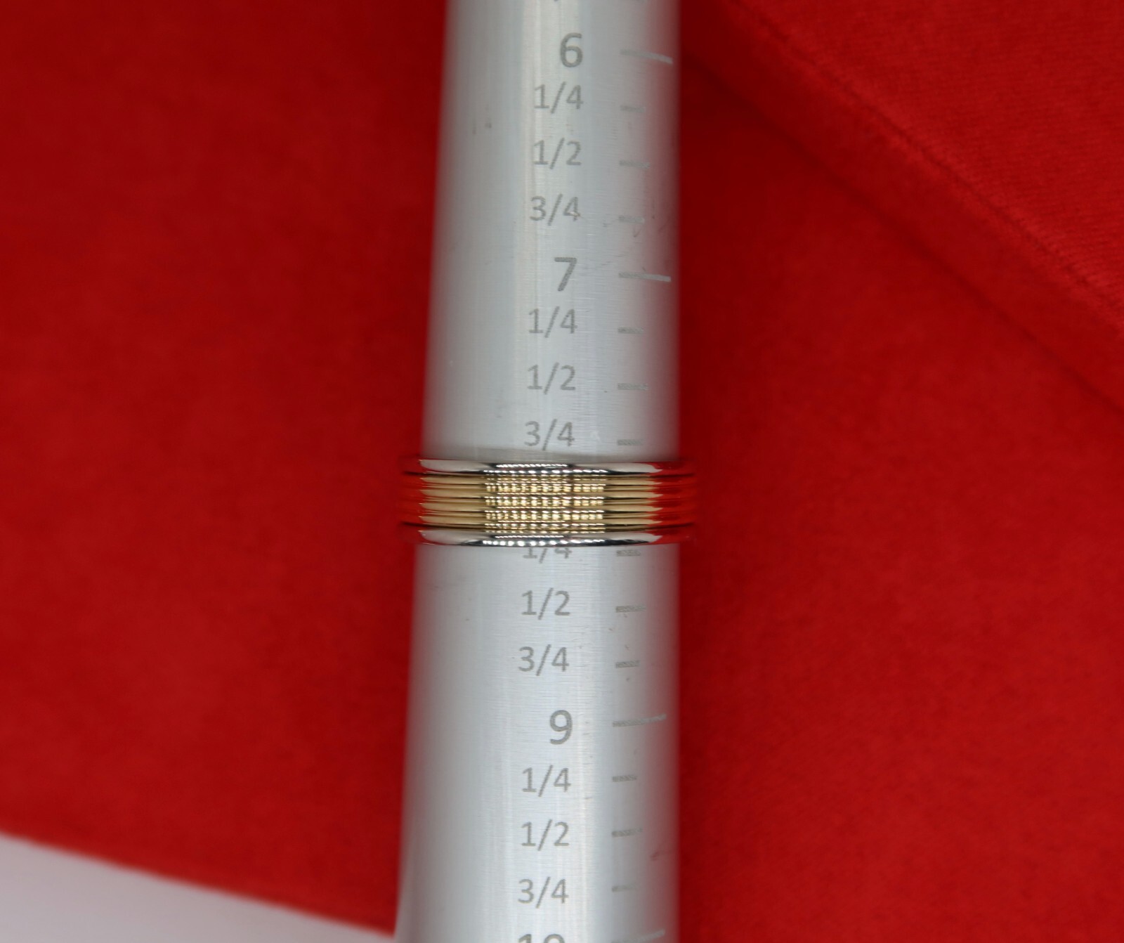 Tiffany & Co Platinum and 18K Gold Mens Band Gem