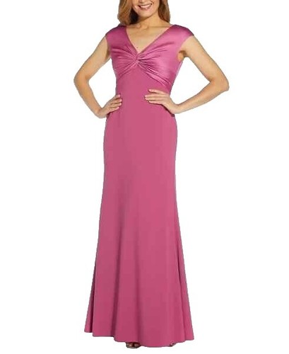 adrianna papell women's sleeveless v neck blouson beaded cocktail dress Amazon.com: Adrianna Papell Womens Sleeveless Blouson Beaded Gown, Taupe/Pink, 2 : Clothing, Shoes & Jewelry