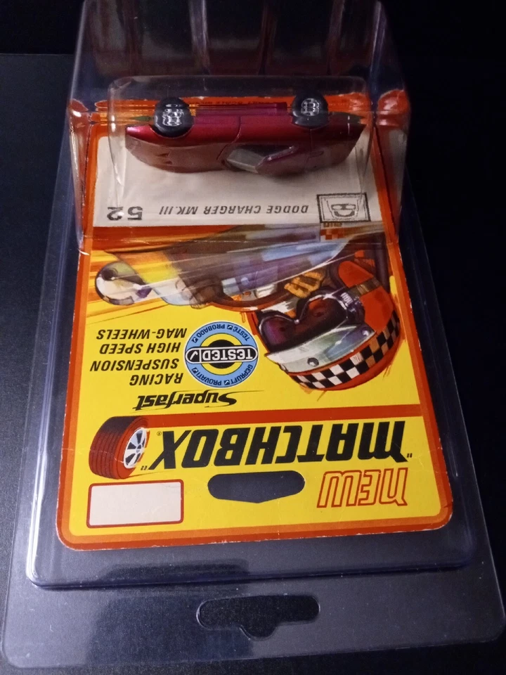 Matchbox Superfast #52 Dodge Charger MK111 In Blister Pack - Image 4 of 4