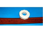 Bike Chain Leather Emboss Roll High Impact Poly 5/8" Wide